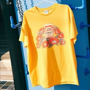 Junk Food Budweiser Floral Tee